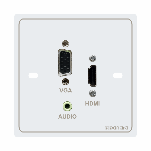VGA, Audio & HDMI Wall / Face Plate