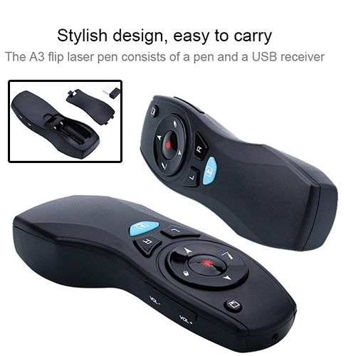 Wireless Usb Laser Presenter with AIR Mouse Remote Clicker